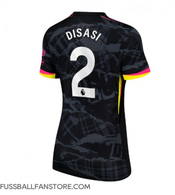 Chelsea Axel Disasi #2 Replik 3rd trikot Damen 2024-25 Kurzarm